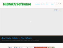 Tablet Screenshot of hibara.org